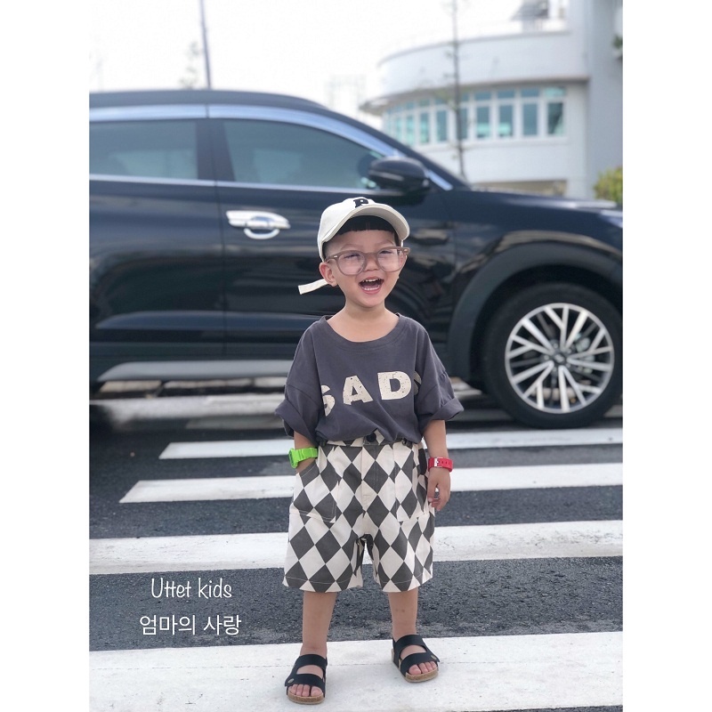 ÁO THUN STYLE HÀN QUỐC SADS FORM TO DÀNH CHO BÉ GÁI VÀ BÉ TRAI