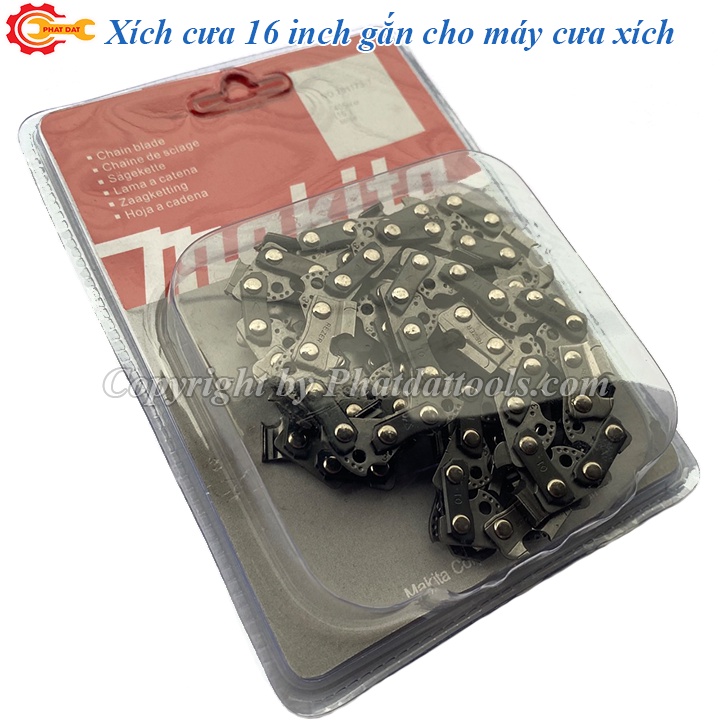 Xích Cưa Makita Lắp Cho Máy Cưa Xích Xăng, Điện Lam Dài 405mm