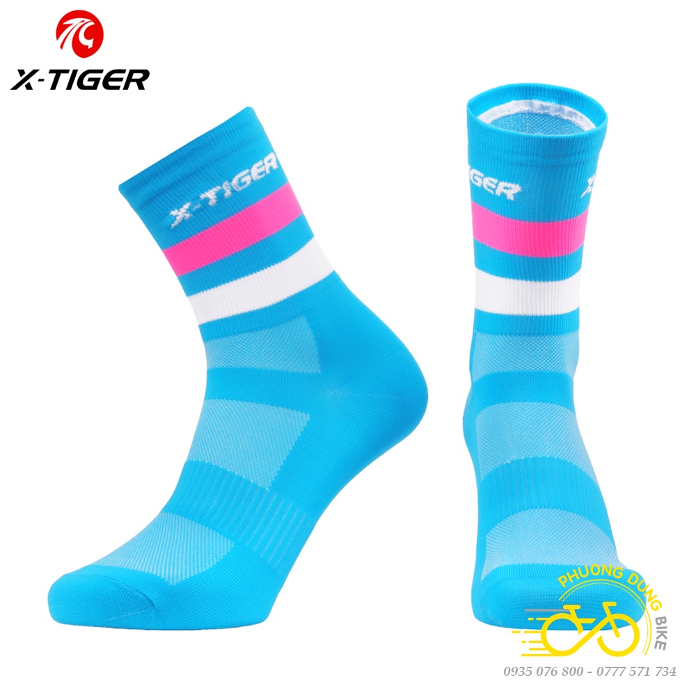 Tất  chân thể thao đi xe đạp X-TIGER