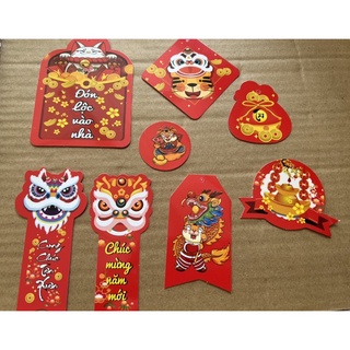 Bộ tag treo Đào Mai ngày tết