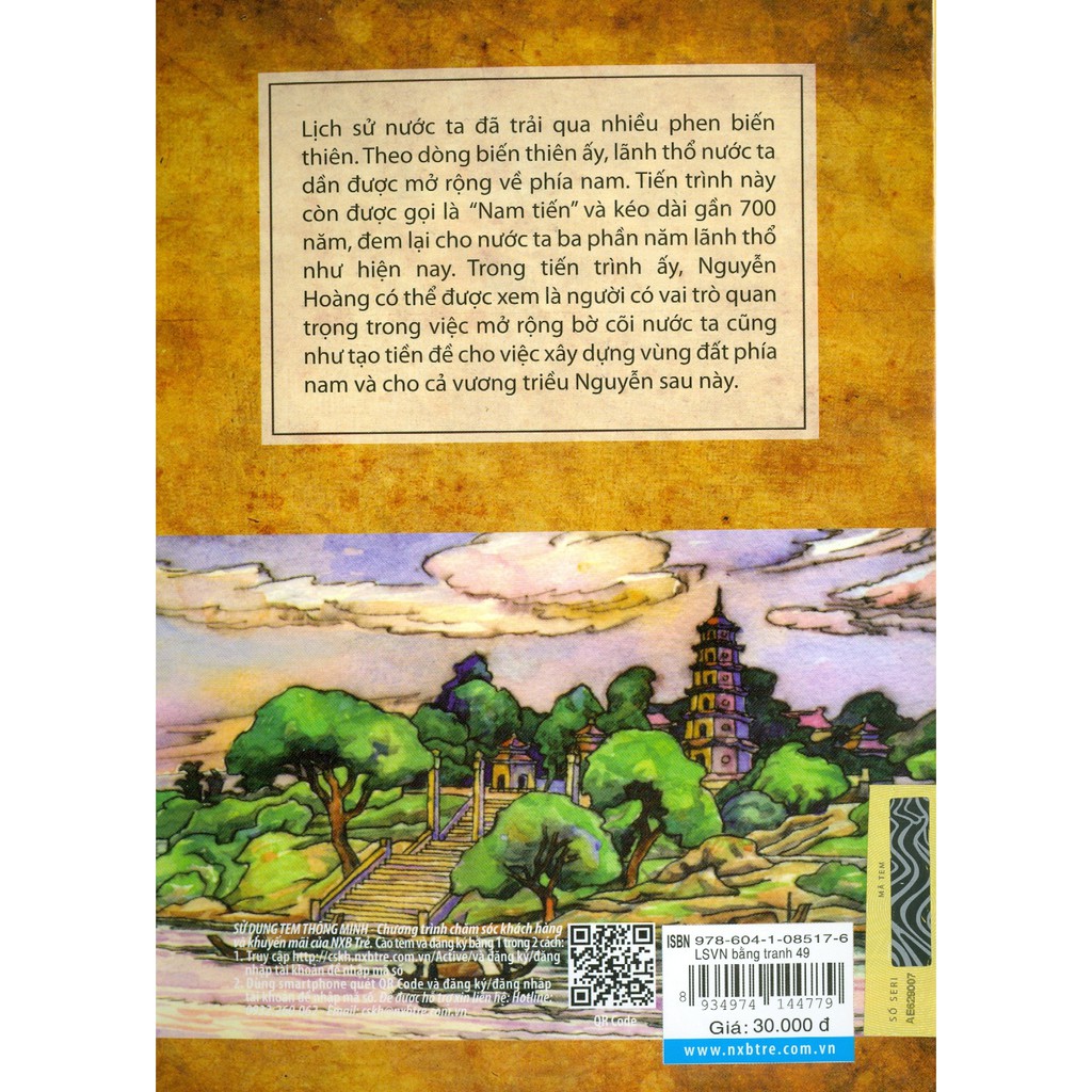 Sách - Lịch Sử Việt Nam Bằng Tranh - Tập 49: Chúa Tiên Nguyễn Hoàng