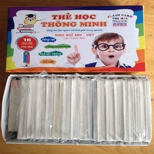 Bộ thẻ học thông minh 16 chủ đề