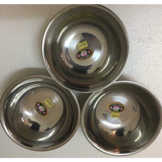 Bát inox 22cm cho spa