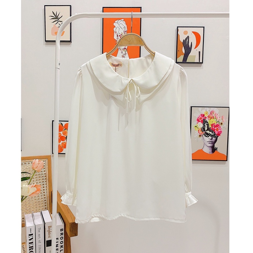 Áo FOR HER bèo tầng nơ  AO0646