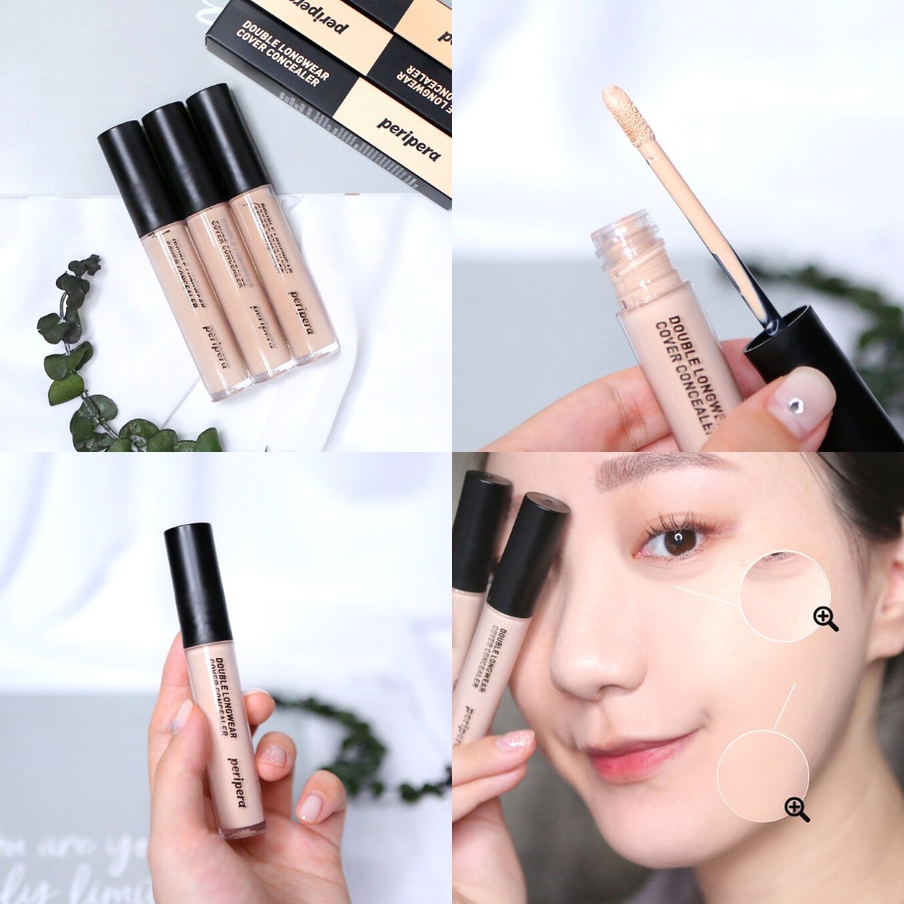 Kem che khuyết điểm Peripera Double Longwear Cover Concealer (Có Bill) | BigBuy360 - bigbuy360.vn