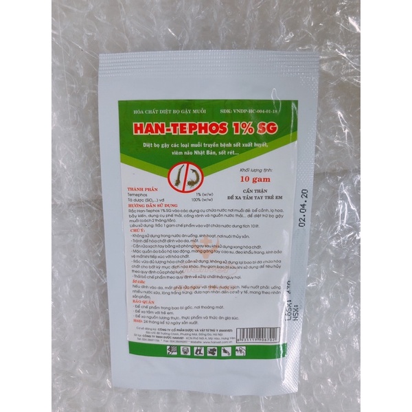 { Combo 5 gói HAN-TEPHOS / Diệt bọ gậy, loăng quăng }