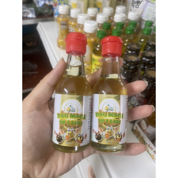 Dầu Ăn Dặm Macca Super Green 60ml Cho Bé Từ 6 Tháng