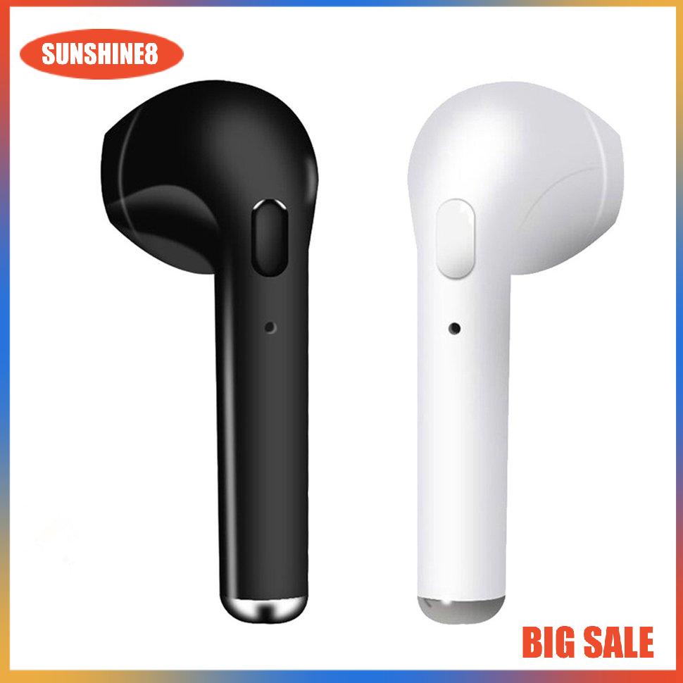 【SUN】Wireless Headphones I7 One-Click Control Intelligent Voice System Motion