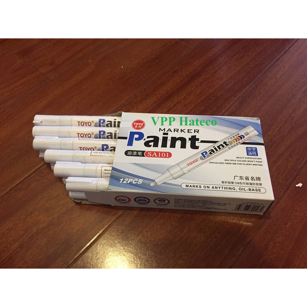 Bút vẽ sơn Toyo 101 - bút vẽ thông số lốp - Bút sơn Toyo