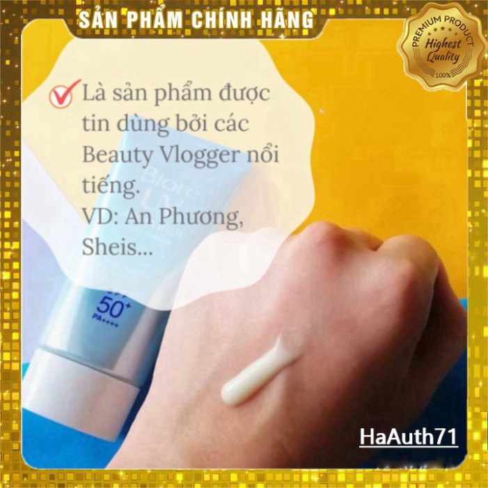 {FREESHIP}-[AUTH] Kem chống nắng Biore UV Aqua Rich Watery Essence / Gel Nhật Bản Đảm bảo hàng chính hãng