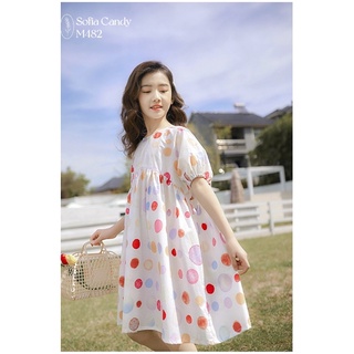 [THANH LÝ]- Váy chấm bi Sofia Candy size 12/18m-9/10y (10-40kg)