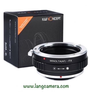 Ngàm chuyển AF-FX hiệu K&F Concept (sử dụng lens Sony-A, Minolta AF trên máy Fujifilm)