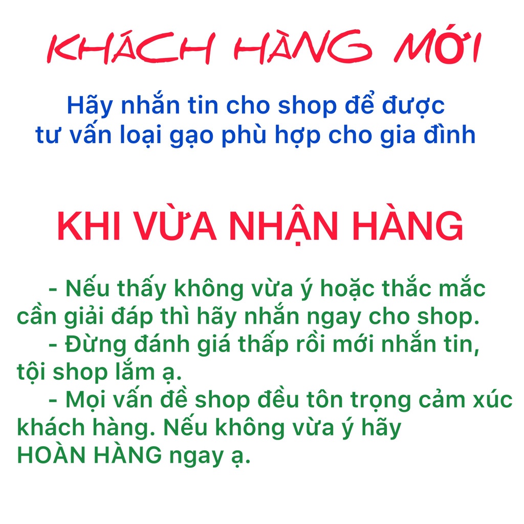Gạo Lài Miên Túi 10kg - Thuộc dòng gạo dẻo vừa, hạt gạo trắng bóng, có ít bạc bụng, mùi thơm nhẹ