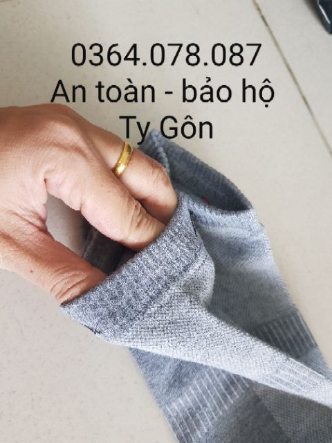 Tất chân - Vế chân cổ ngắn Chống hôi chân ( xám - đen - trắng).