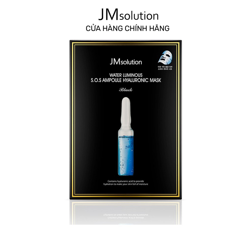 Mặt Nạ Siêu Cấp Ẩm Jmsolution S.O.S Ampoule Hyaluronic Mask Plus 30ml