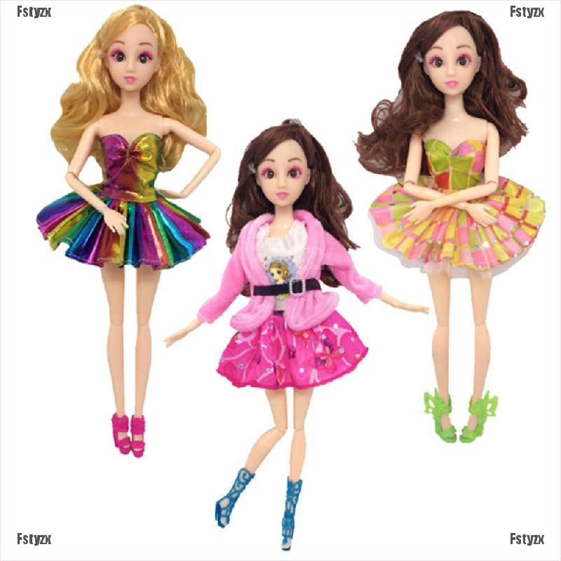 Đầm búp bê nhiều kiểu dễ thương cho búp bê 11&quot; 30cm Barbie