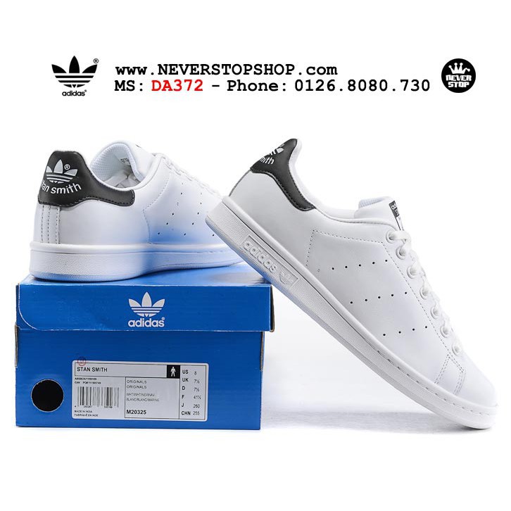 [Adidas giày]Giày ADIDAS STAN SMITH TRẮNG ĐEN cổ thấp thể thao nam nữ, hàng cao cấp chuẩn đẹp giá tố ?