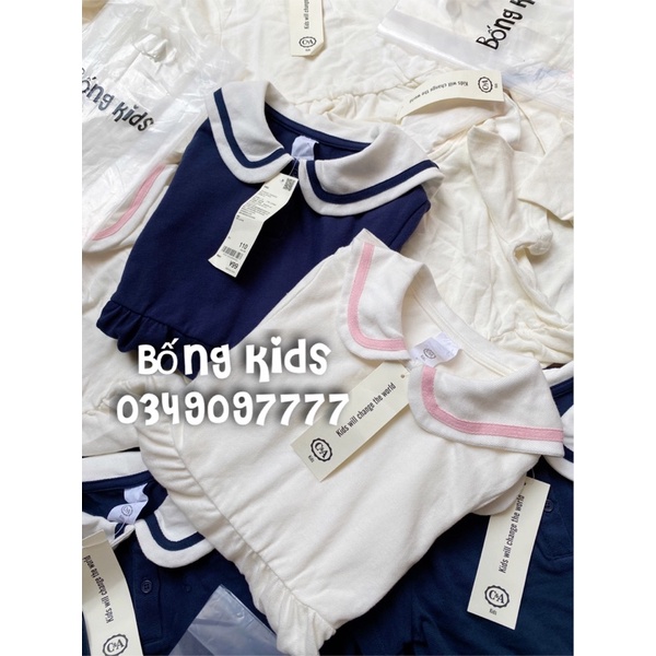 Váy Hè Bé Gái Cổ PetterPan Đồng Phục C&A
