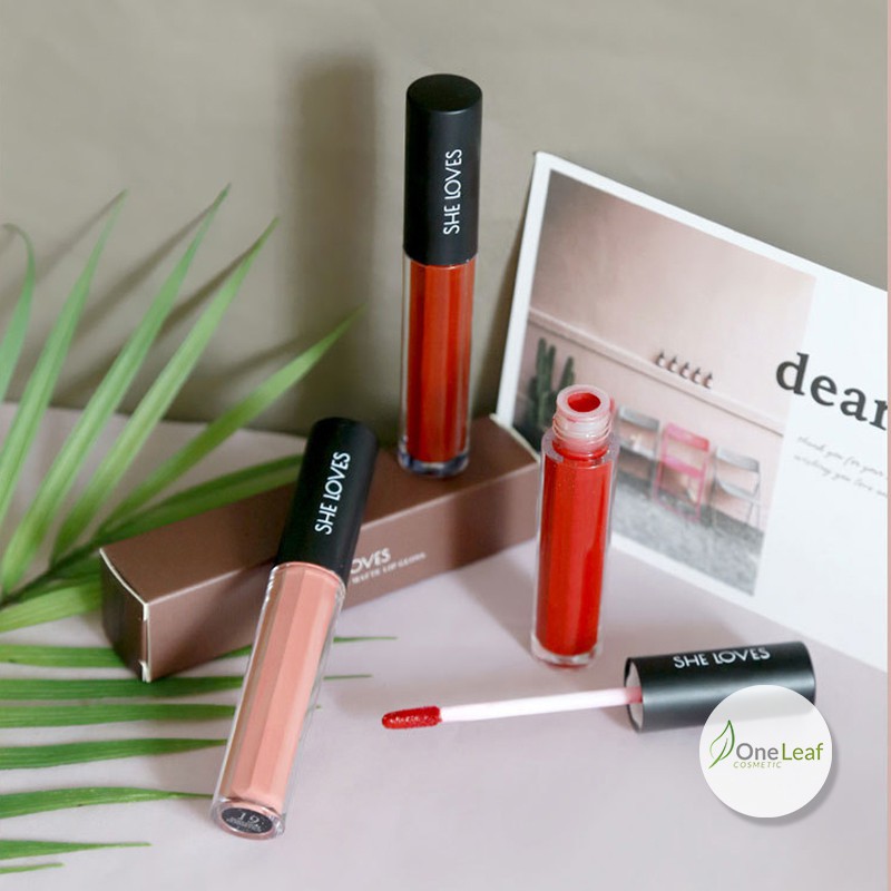 Son kem siêu lì She Loves Matte Lip Gloss Cao Cấp OL061