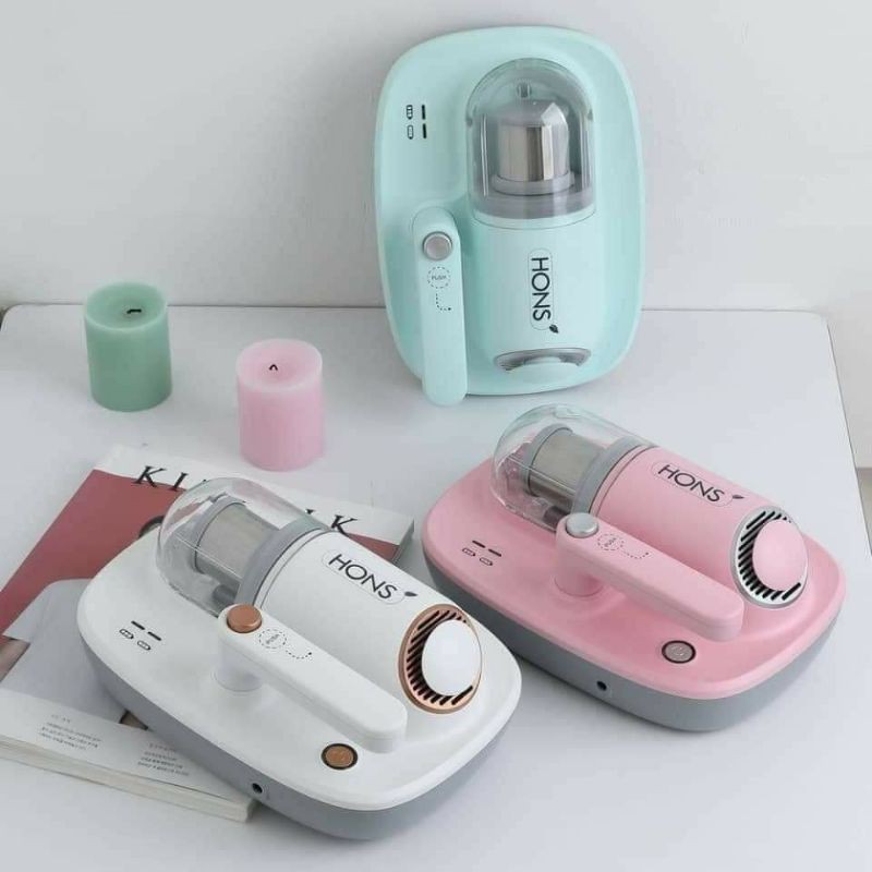 Máy hút bụi mịn nệm chăn ga gối không dây HONS A101 - Hàng cao cấp chính hãng Hàn quốc - SEED BABY