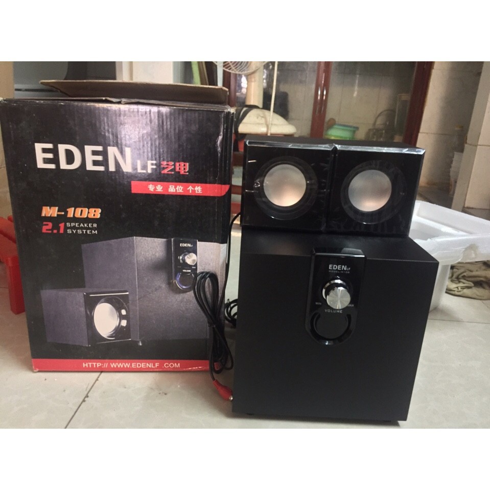 [Xả kho] LOA EDEN 2.1 DÙNG NGUỘN ĐIỆN 220V