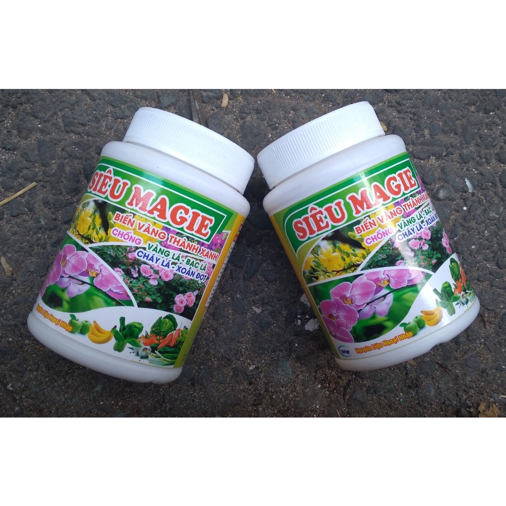 Phân bón lá siêu Magie chai 100 gram - Biến vàng thành xanh, chống vàng lá, bạc lá, xoắn đọt