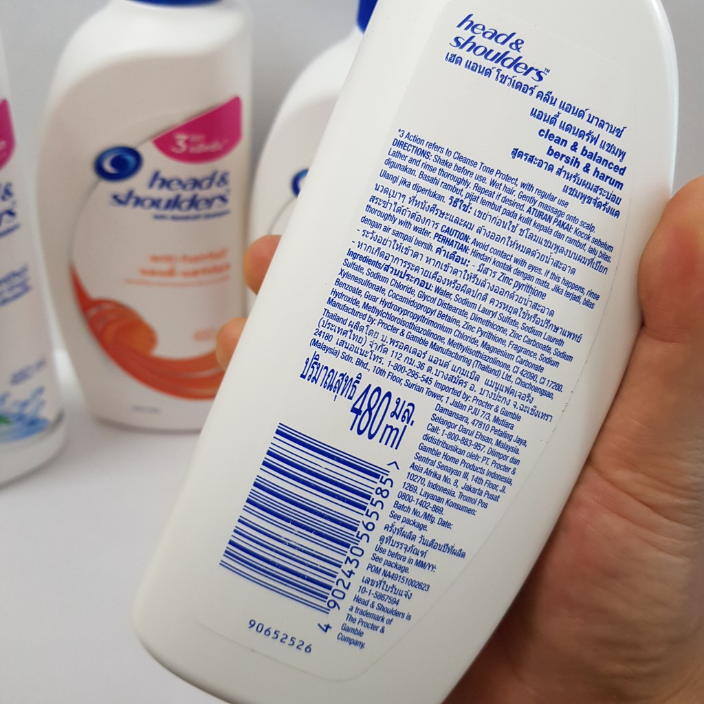Dầu Gội Head And Shoulder Thái Lan 480ml | BigBuy360 - bigbuy360.vn