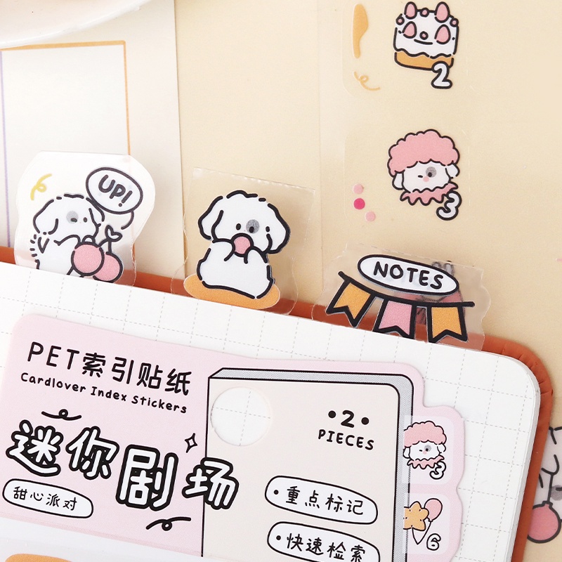 Miếng Dán Ghi Chú Ghi Chú Ngày Tháng Họa Tiết Hoạt Hình Cho Lớp Học