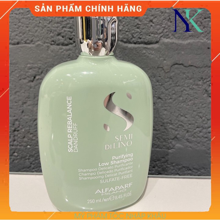 Dầu Gội Alfaparf Chính Hãng Thanh Khiết Sạch Gàu Purifying 250ml