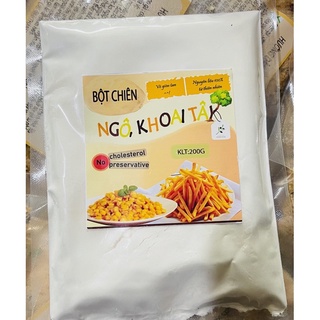 Bột Chiên Ngô Khoai Tây Khoai Lang Thanh 200g chuẩn vị