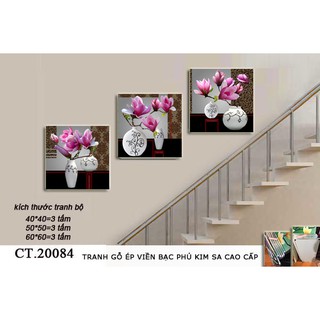 <GIÁ XƯỞNG> 5 MẪU TRANH TREO CẦU THANG ĐẸP NHẤT - Bộ Tranh Treo Tường Cầu Thang 3D Hiện Đại