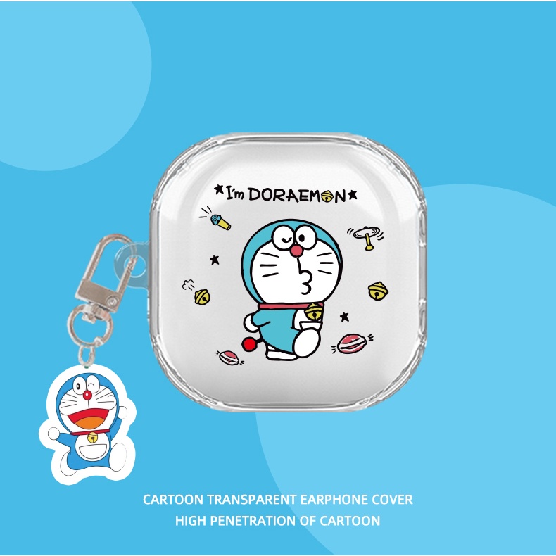 Vỏ Bảo Vệ Hộp Sạc Tai Nghe bluetooth Không Dây QCY T13 Bằng TPU Mềm Trong Suốt Chống Sốc Kiểu Hoạt Hình Đơn Giản Ốp