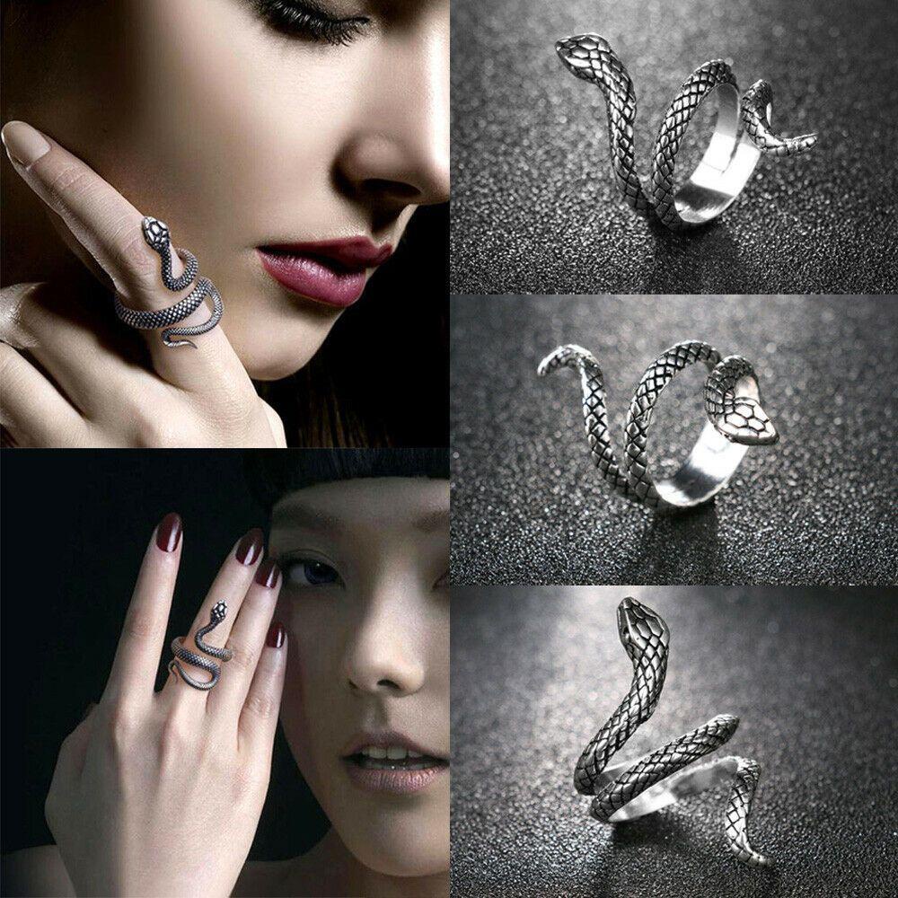 Nhẫn Rock Có Thể Điều Chỉnh Kích Cỡ Thời Trang|Dây Chuyền Mạ Vàng