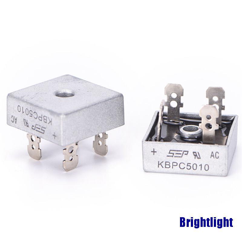 Cầu Chỉnh Lưu Đi Ốt Đơn Bằng Kim Loại 50a 1000v Kbpc5010 | BigBuy360 - bigbuy360.vn