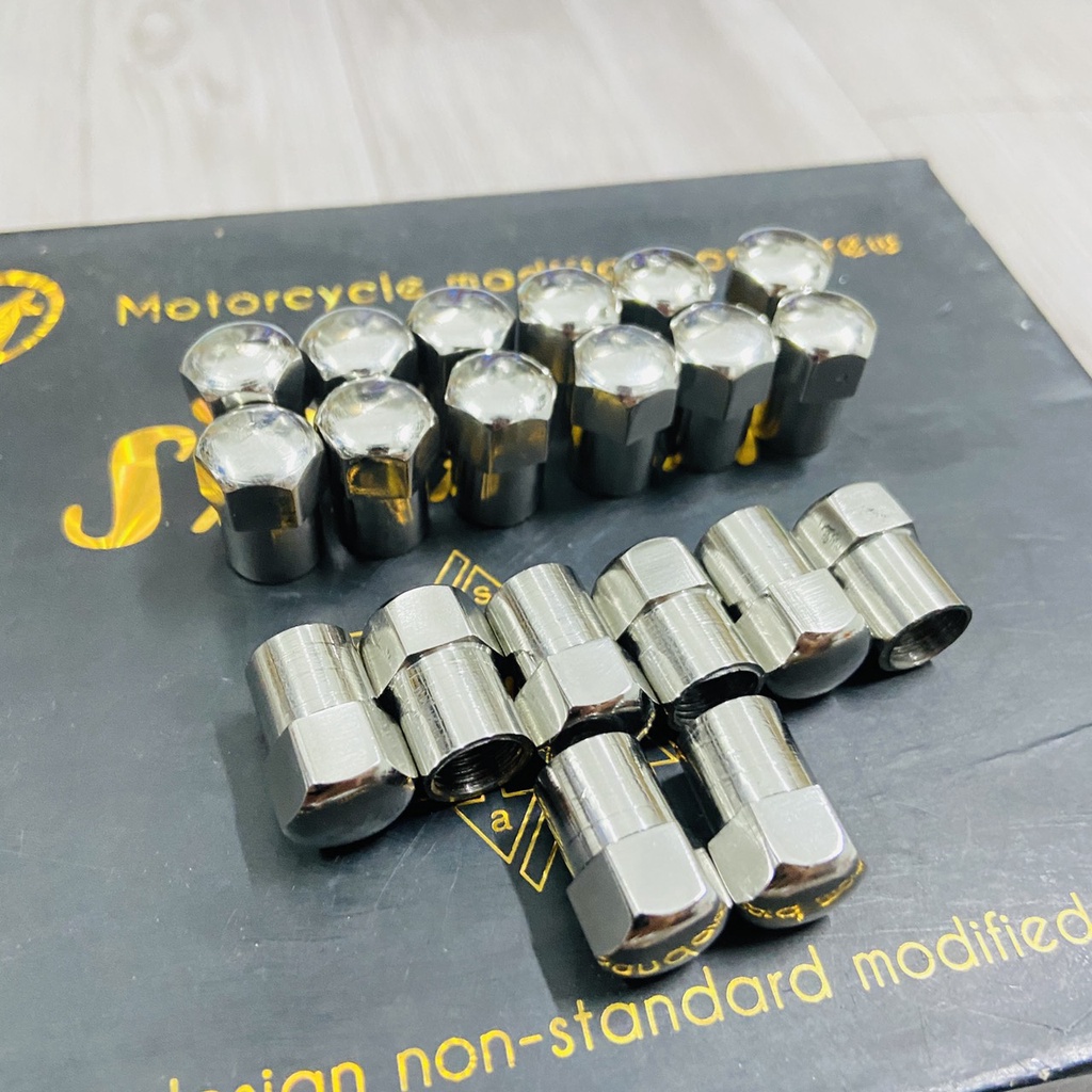 NẮP VAN VÒI XE MÁY NHÔM CNC TRƠN BÓNG, ĐƠN GIẢN LÀ ĐẸP