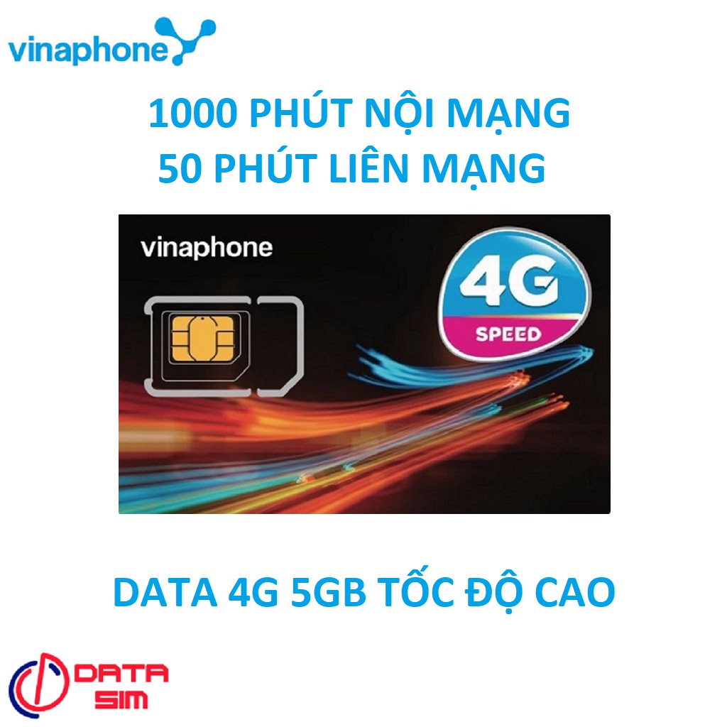 Sim 4G vinaphone tỷ phút gọi -5GB miễn phí-QC