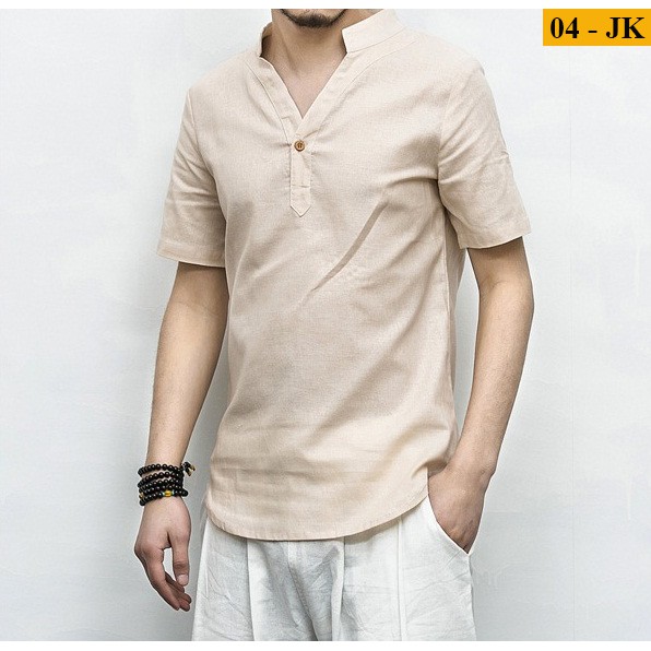 (Hàng Xuất Xịn) Áo Đũi Nam ngắn tay ( Mát - Nhẹ Như Không)