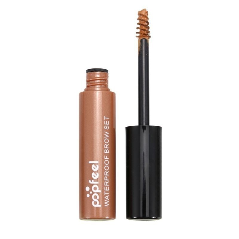 Mascara chuốt lông mày POPFEEL kháng nước trang điểm tự nhiên 4 màu tùy chọn