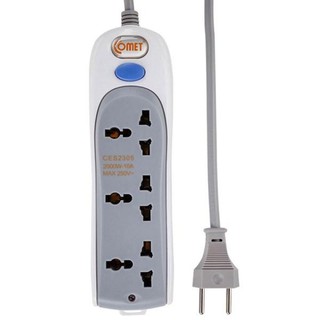 Ổ cắm nối dài an toàn Comet CES2305 - Dây 5met - 3met