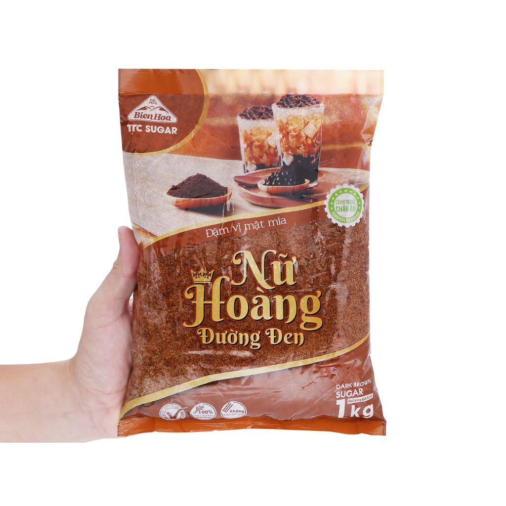 Combo 2 Gói Đường Đen Nữ Hoàng Đường Biên Hòa gói 1kg x2