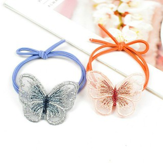 Dây chun buộc tóc bướm 3D