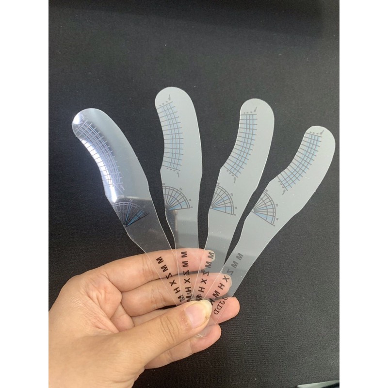 Thước đo lường, xác định chiều dài lông mi thật