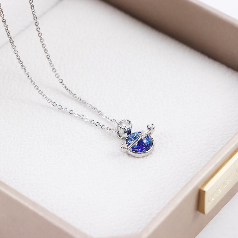 Vòng cổ Mặt Hình Phi Hành Gia Thời Trang Cho Cặp Đôi