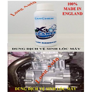 Chất tẩy rửa lốc máy, đầu bò X30 England 120ml
