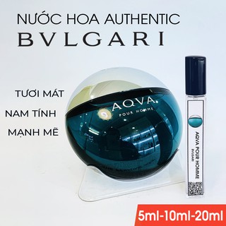 Nước hoa nam Bvlgari Aqva Pour Homme - Mẫu thử nước hoa chính hãng mini