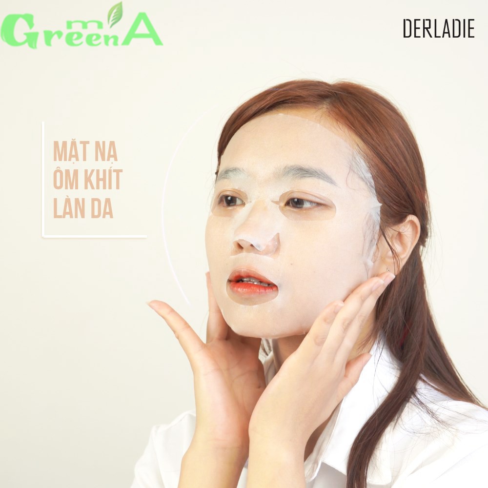 Mặt Nạ Phỉ Derladie [MIẾNG LẺ] Derladie Witch Hazel Mask 30ml Kiểm Soát Dầu Thừa, Ngăn Ngừa Giảm Mụn, Làm Dịu Mụn | BigBuy360 - bigbuy360.vn