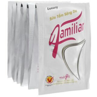Sữa tắm trắng da Familiar gói 5,5ml (12 gói)