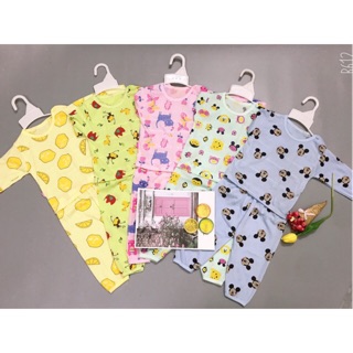 combo 25   bo  dài tay cotton cho bé 