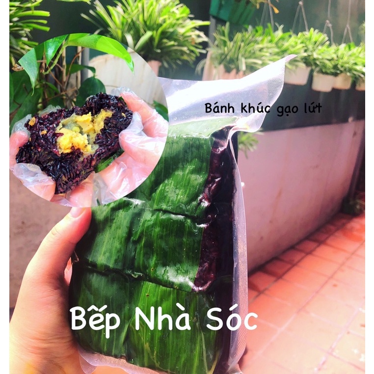 Bánh khúc gạo lứt túi 6 chiếc 800gr