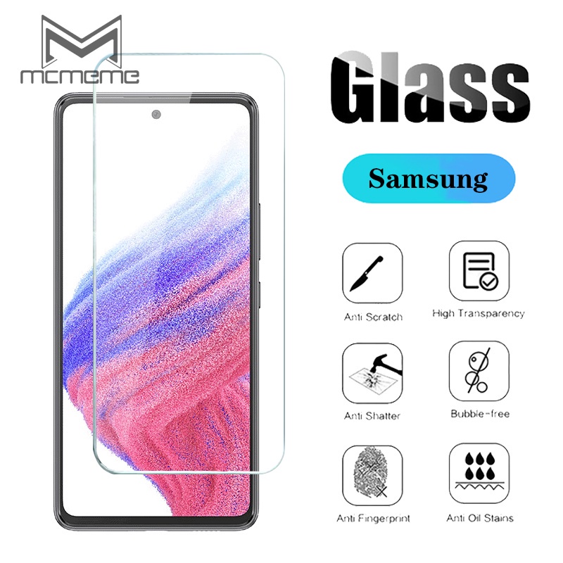 Kính cường lực bảo vệ màn hình cho Samsung Galaxy ss A05 A05s A15 A25 A24 A54 A34 A14 A04e A04s A04 A03 A03s A22 A52s A13 A23 A53 A73 A33 A02 A02s A12 A42 A32 A72 A51 A71 A21 A31 A41 A11 A01 5G